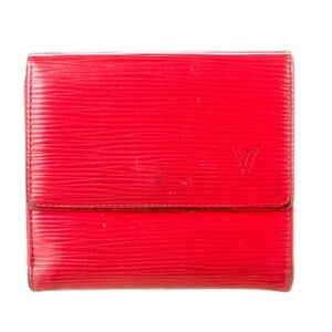 Red Louis Vuitton Wallet